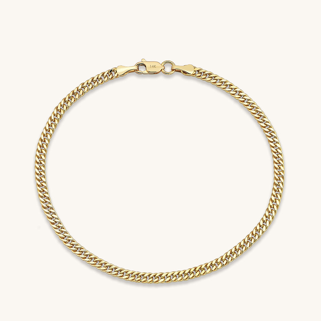 Cuban Links Bracelet in Gold