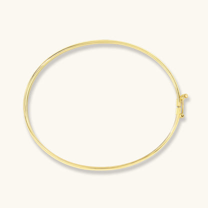 Dainty Bangle Bracelet in Gold