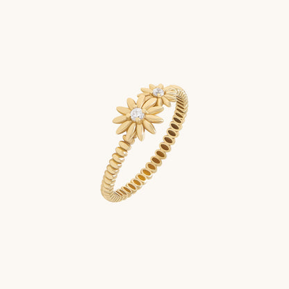 Daisy Ring in Gold