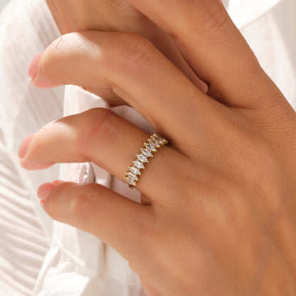 Delicate Marquise Ring in Gold