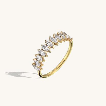 Delicate Marquise Ring in Gold