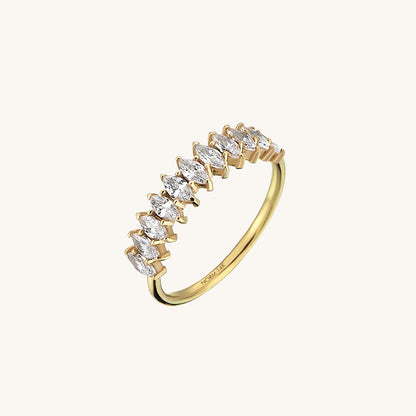 Delicate Marquise Ring in Gold
