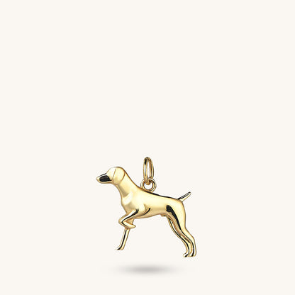 Dog Necklace in Gold