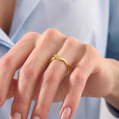 Double Knot Ring - Gold Vermeil