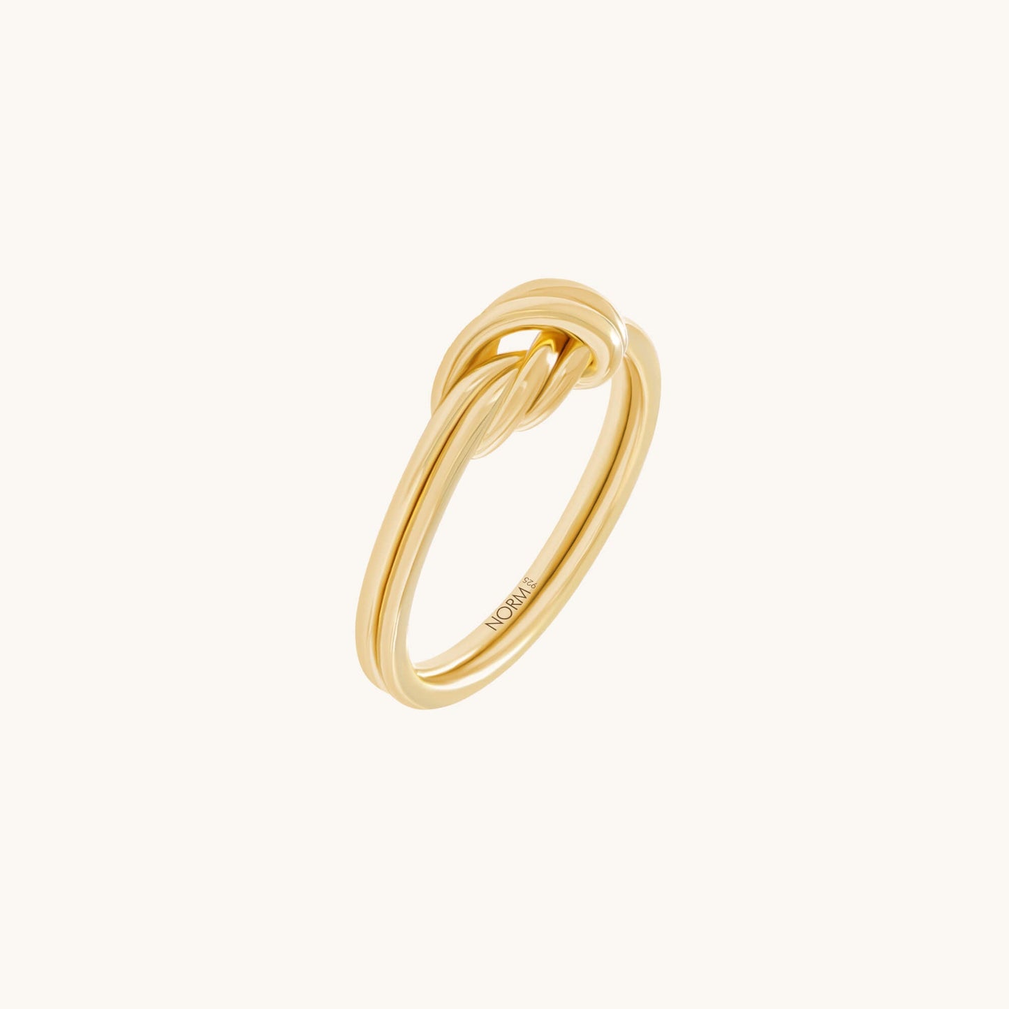 Double Knot Ring - Gold Vermeil