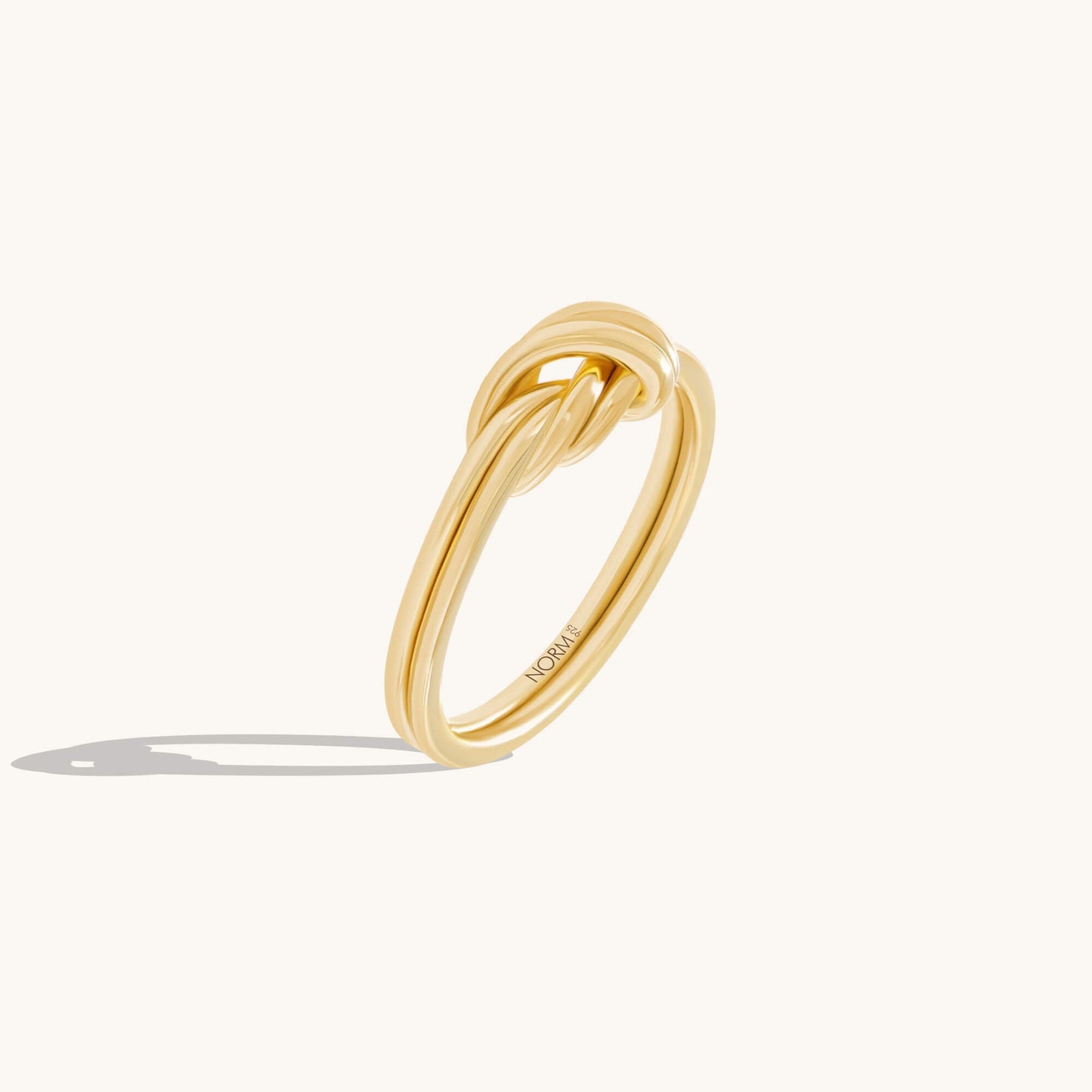 Double Knot Ring - Gold Vermeil