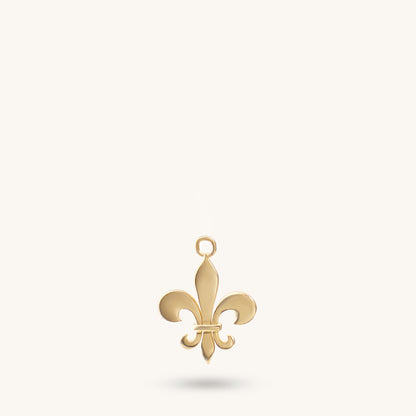 Fleur de Lis Necklace in Gold