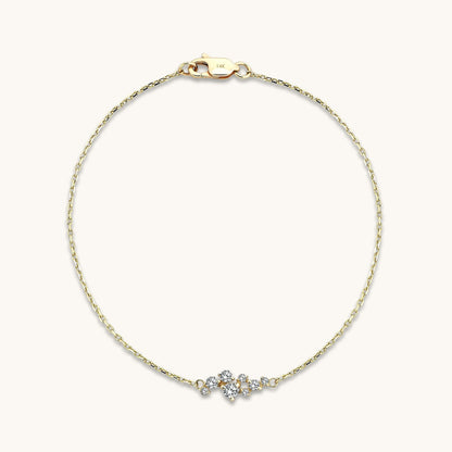 Iconic Cluster Bracelet in Gold