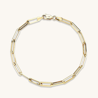 Link Chain Bracelet in Gold