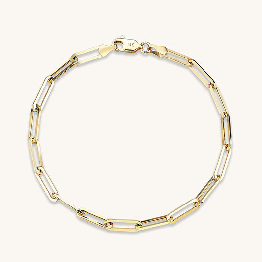 Link Chain Bracelet in Gold