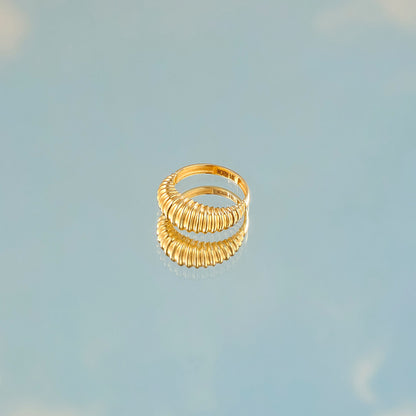 London Dome Ring in Gold