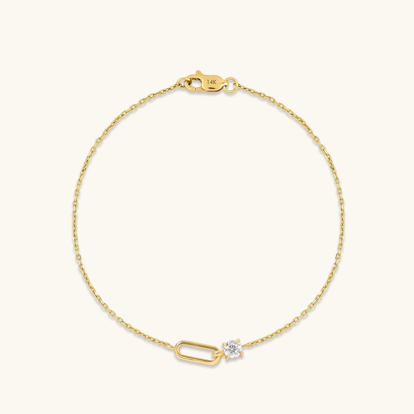 Loop Bracelet in Gold