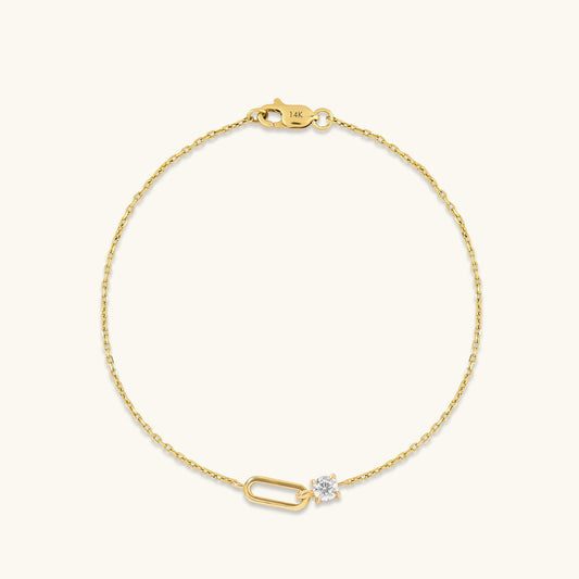Loop Bracelet in Gold