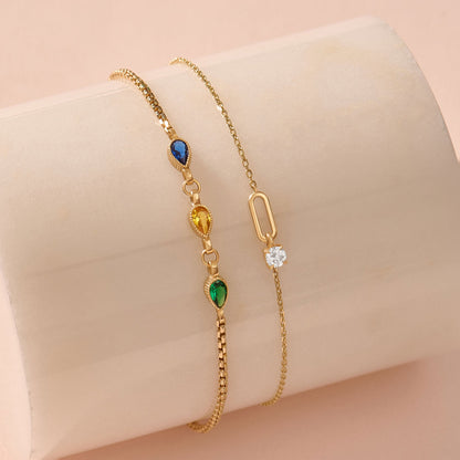 Loop Bracelet in Gold