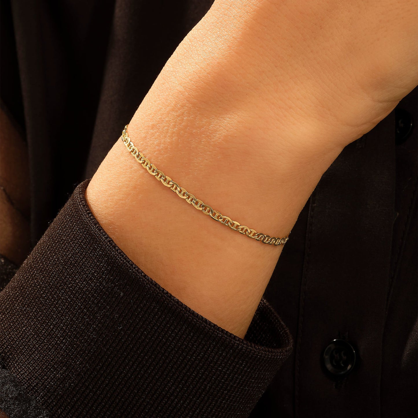Mariner Chain Bracelet in Gold