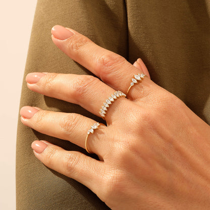 Marquise Royal Ring in Gold