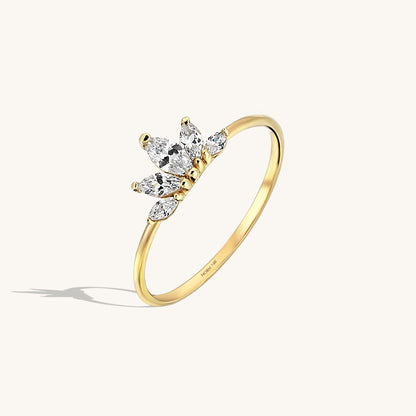Marquise Royal Ring in Gold