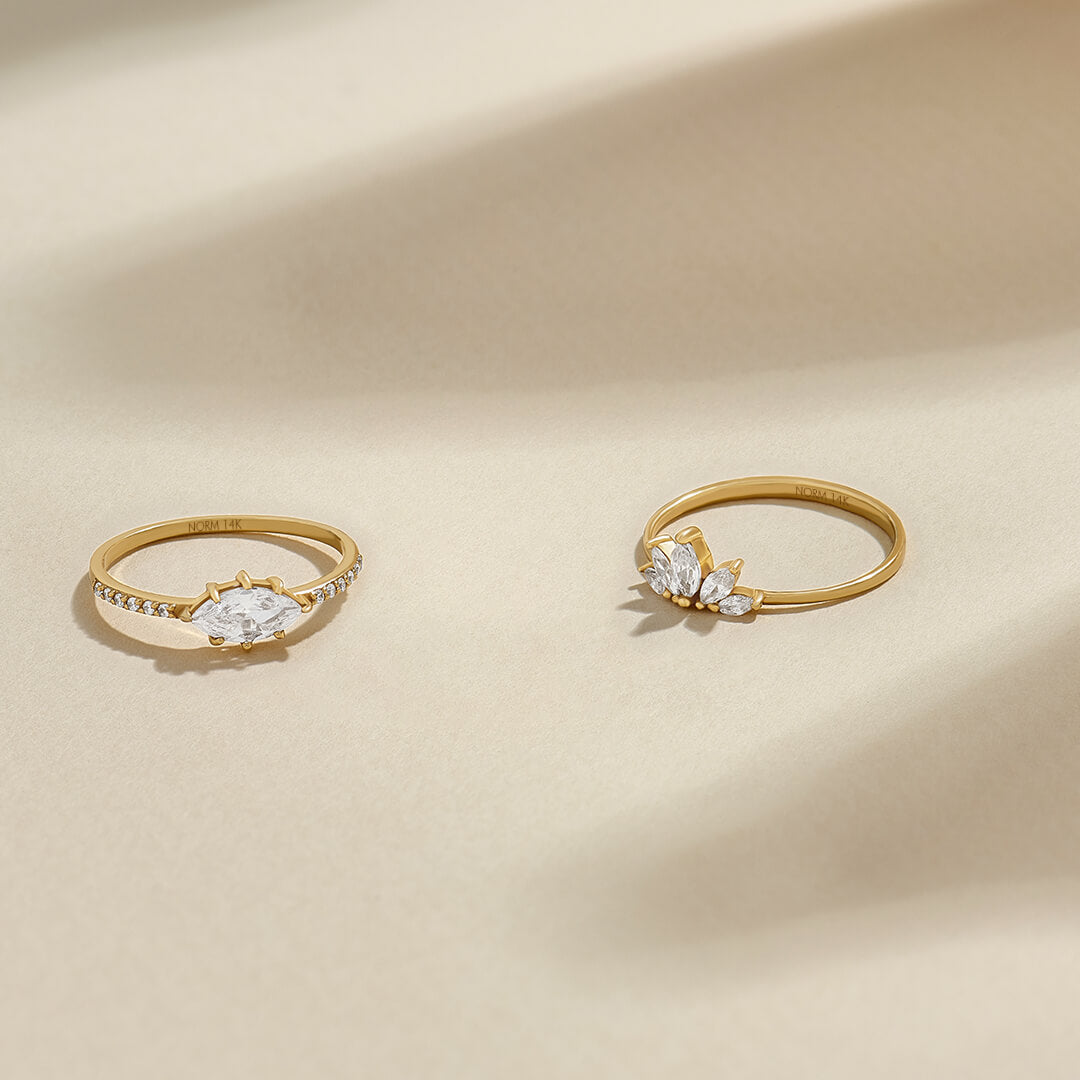 Marquise Royal Ring in Gold