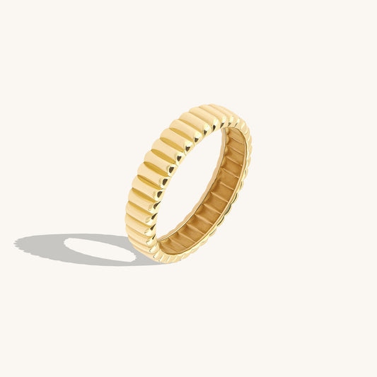 Minimalist Iconic Dome Ring in Gold