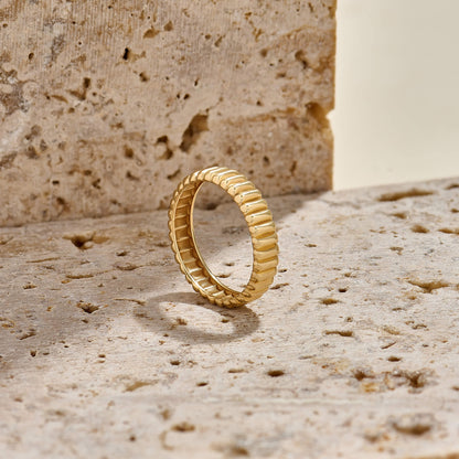 Minimalist Iconic Dome Ring in Gold