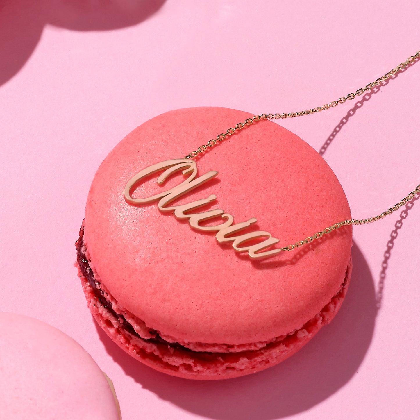 Name Necklace in Gold