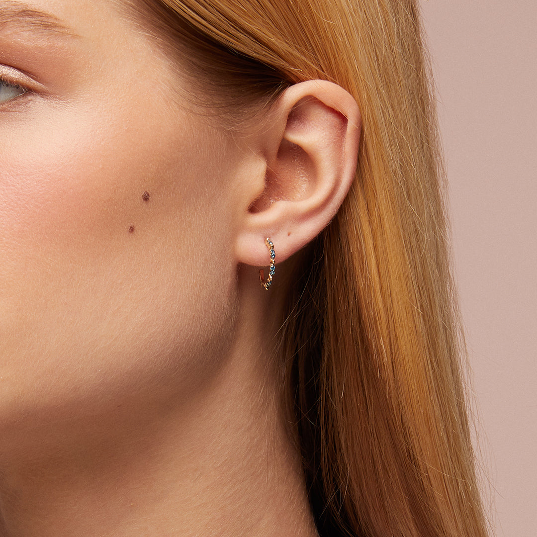 Novella Earrings in Gold