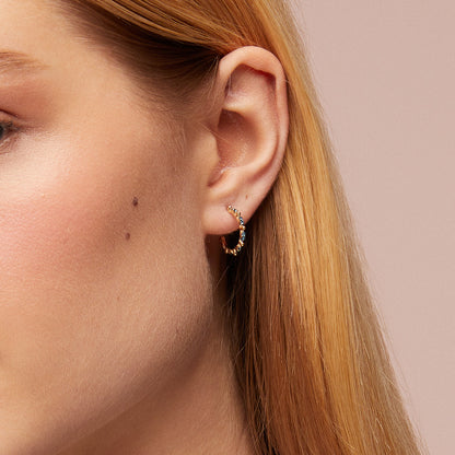 Novella Earrings in Gold