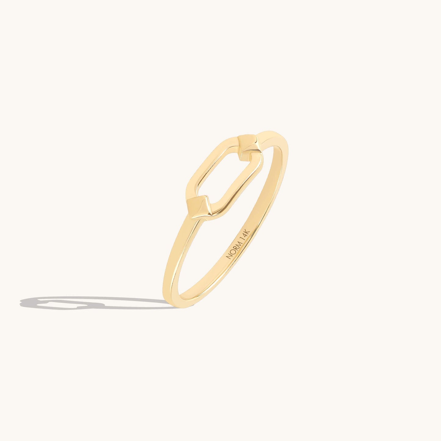 Ovate Ring in Gold