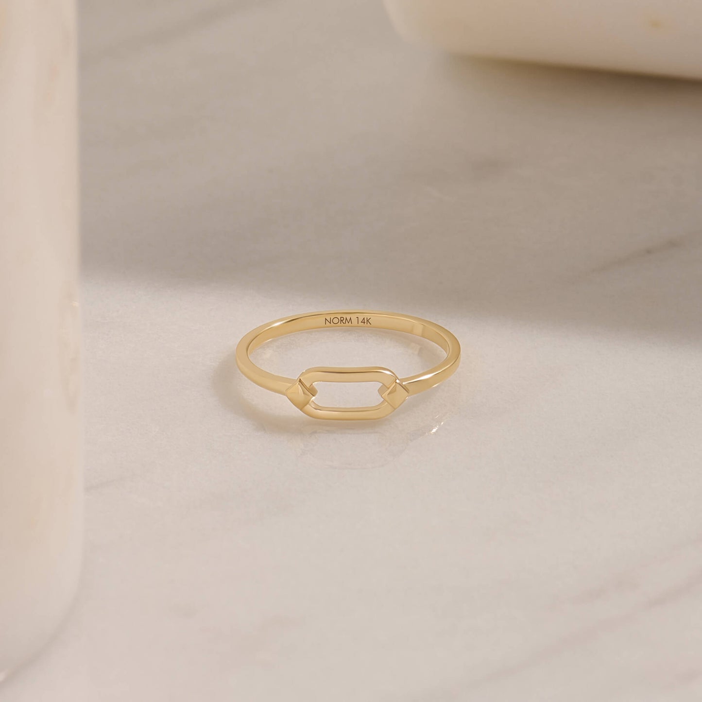 Ovate Ring in Gold