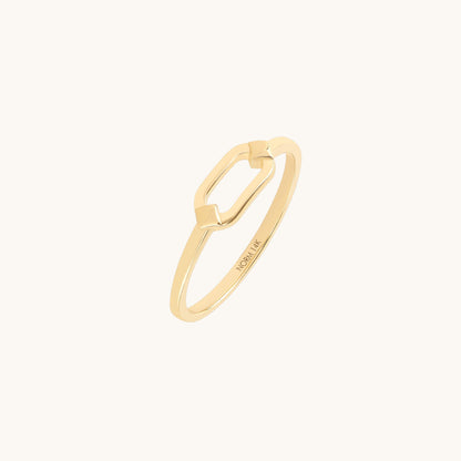 Ovate Ring in Gold