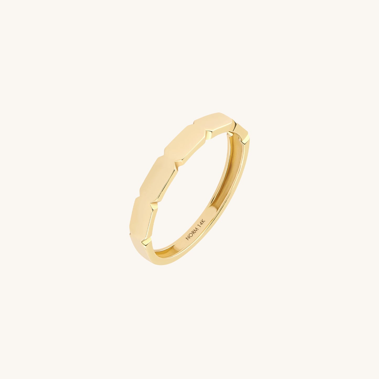 Premiere Band Ring in Gold