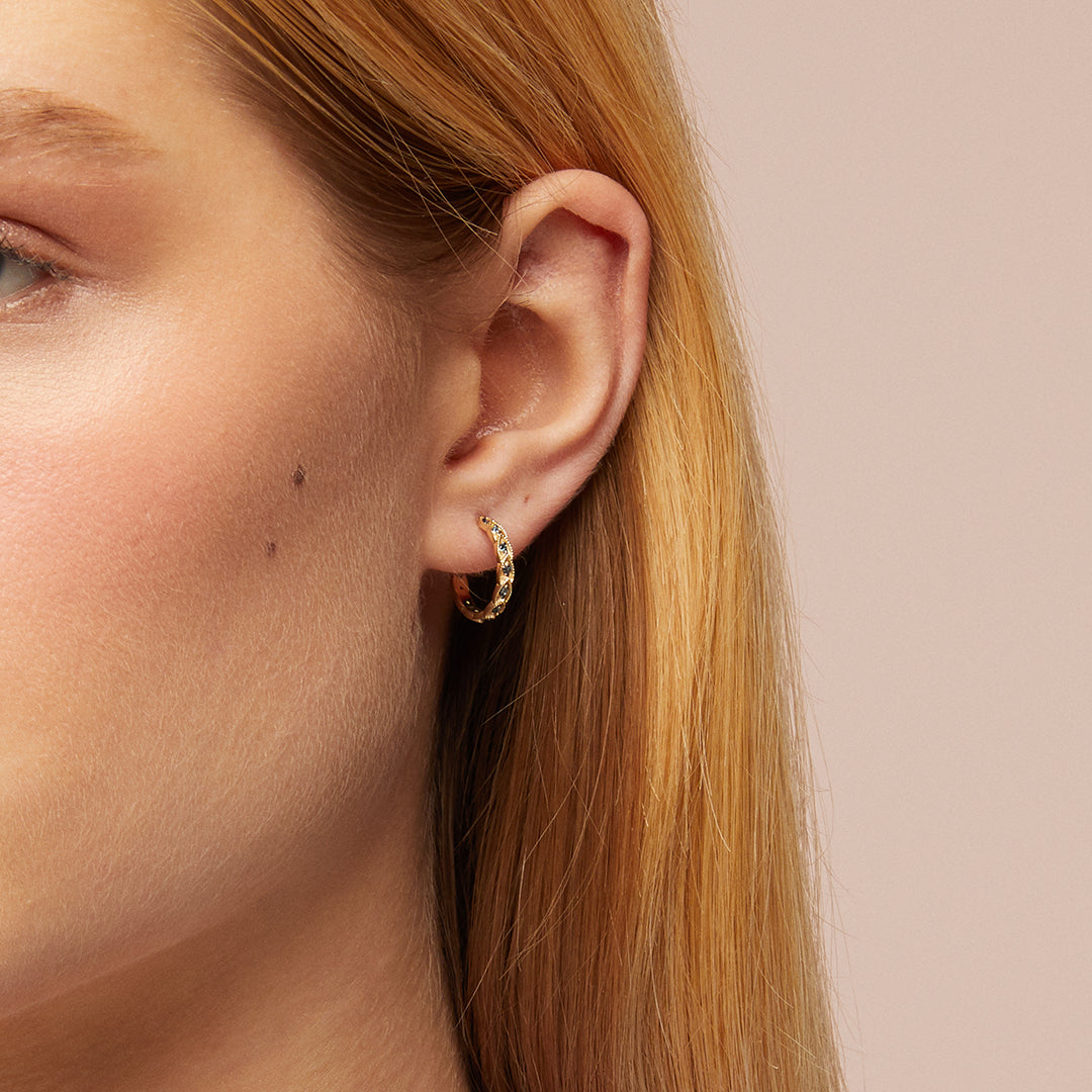 Premium Novella Earrings in Gold