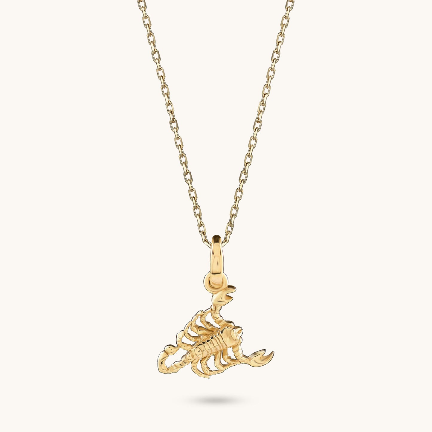 Scorpion Necklace in Gold
