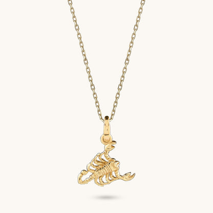 Scorpion Necklace in Gold