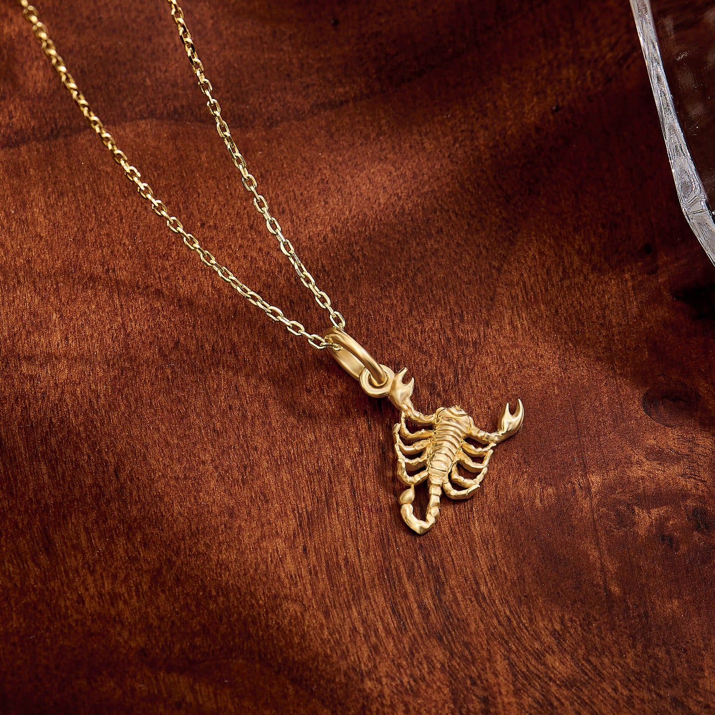 Scorpion Necklace in Gold