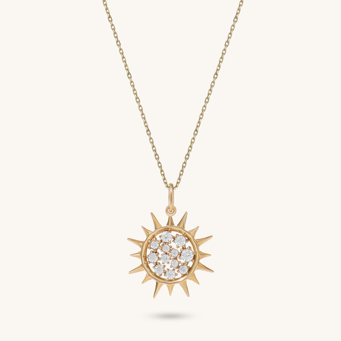 Soleil Necklace in Gold