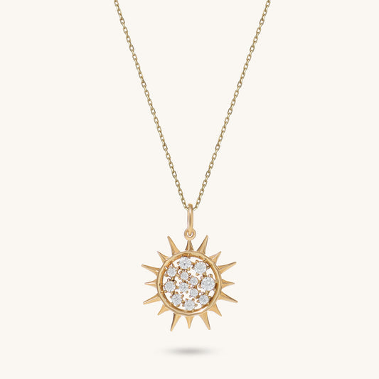 Soleil Necklace in Gold