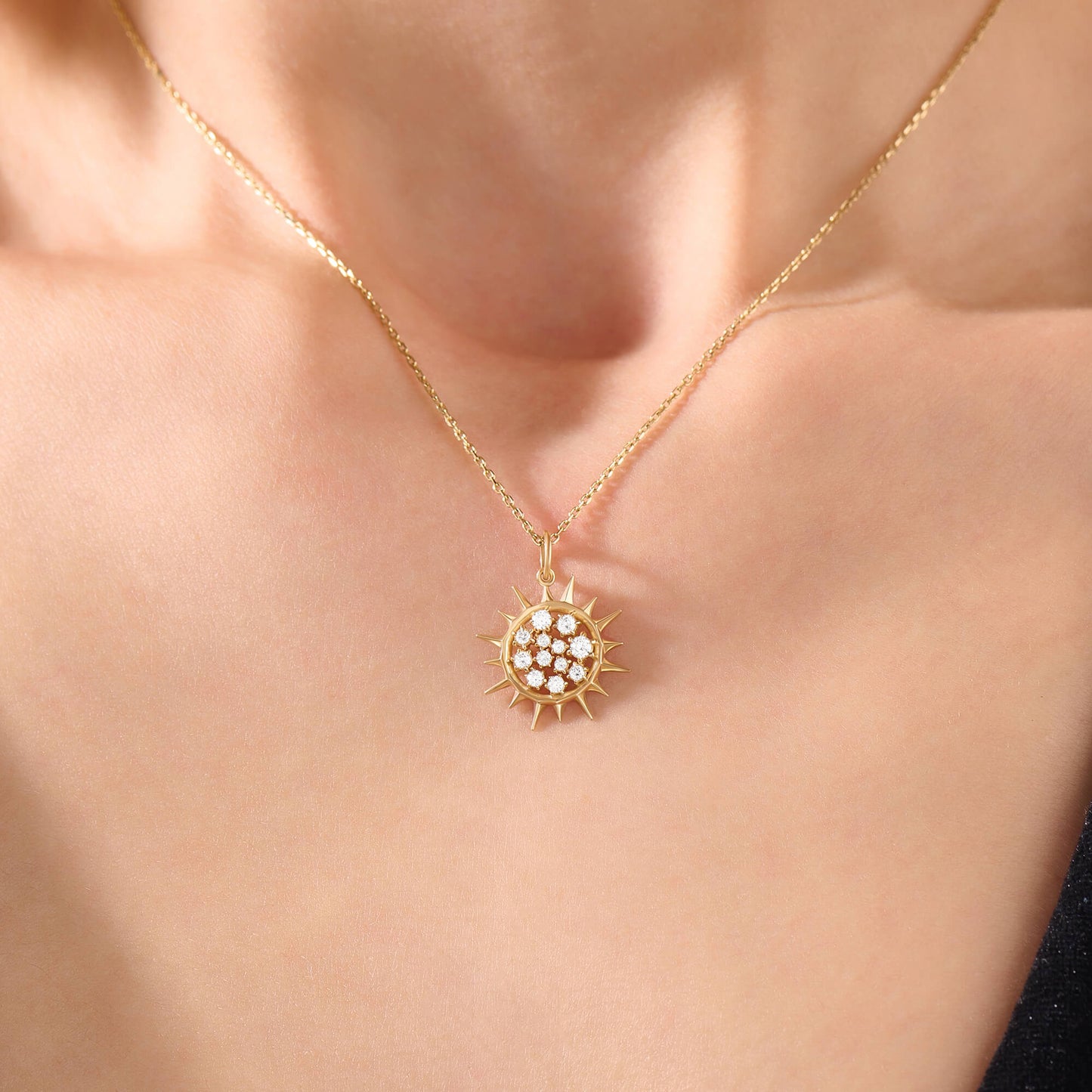 Soleil Necklace in Gold