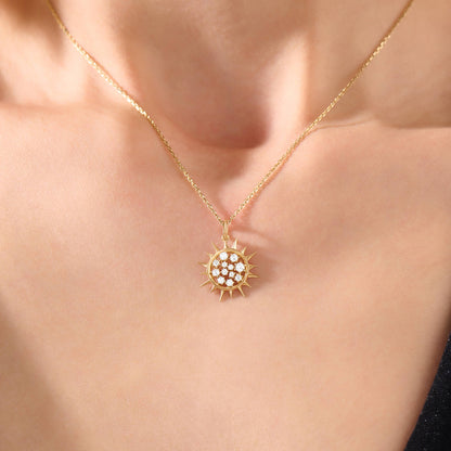 Soleil Necklace in Gold