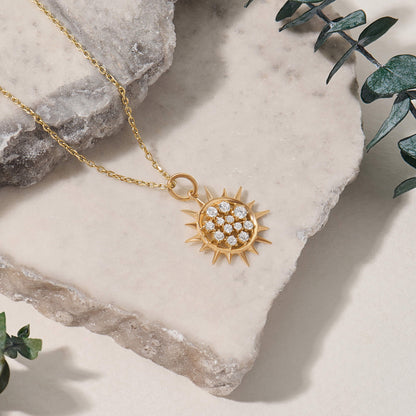 Soleil Necklace in Gold