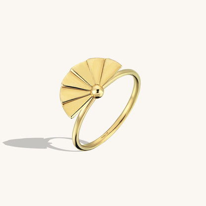 Sun Ring in Gold