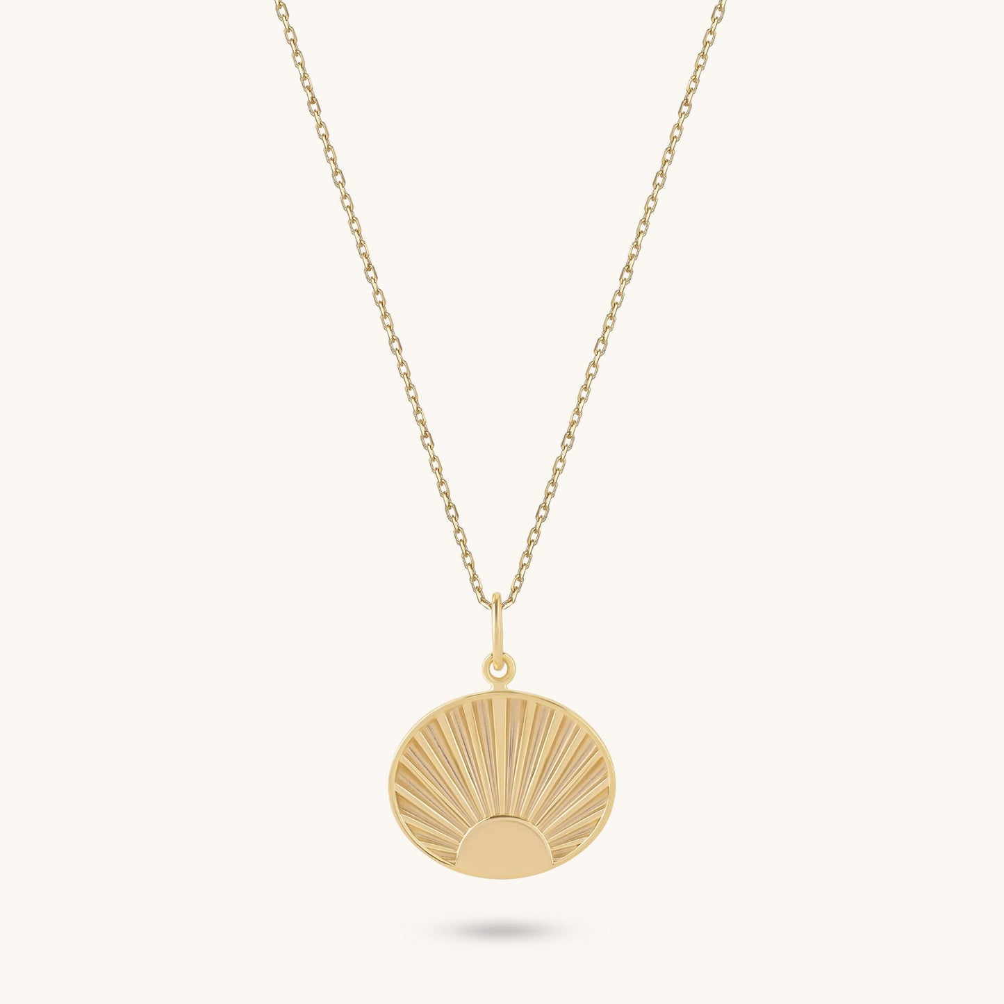 Sunrise Necklace - Gold Vermeil