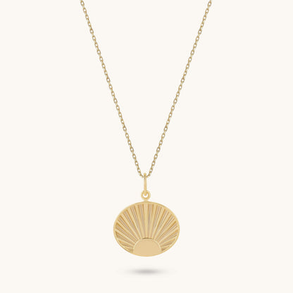 Sunrise Necklace - Gold Vermeil