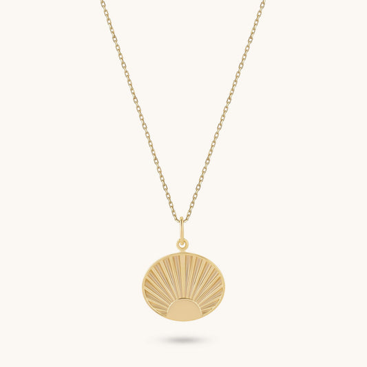 Sunrise Necklace - Gold Vermeil