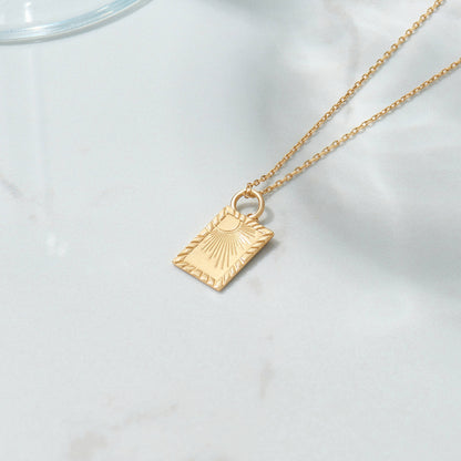 Sunshine Necklace in Gold
