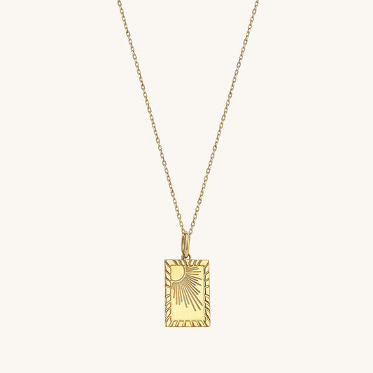 Sunshine Necklace in Gold