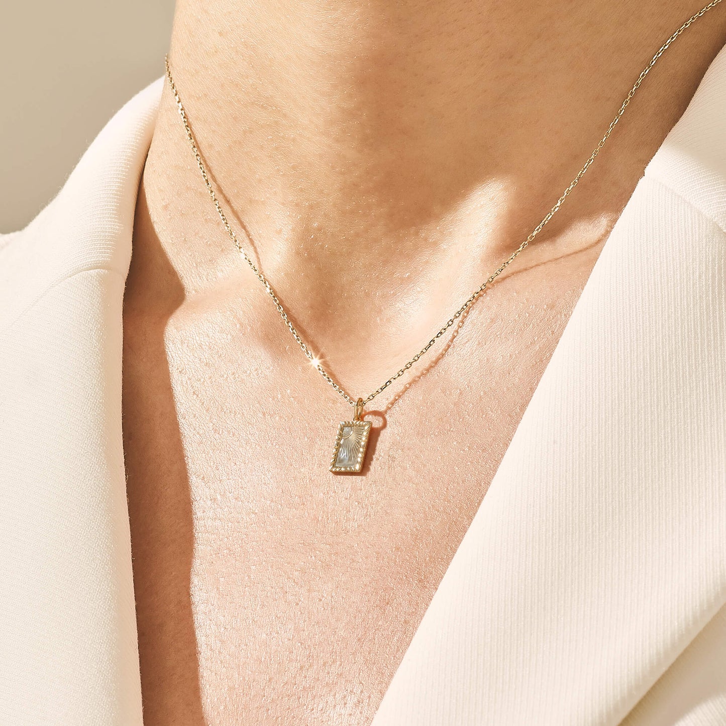 Sunshine Necklace in Gold