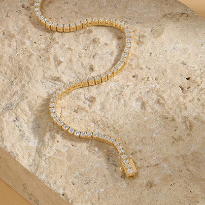 Tennis Bracelet in Gold