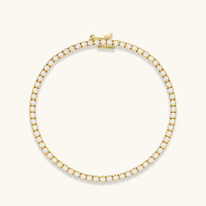 Tennis Bracelet in Gold