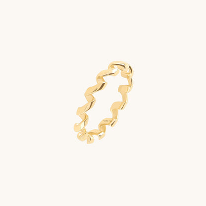 Twirl Ring in Gold